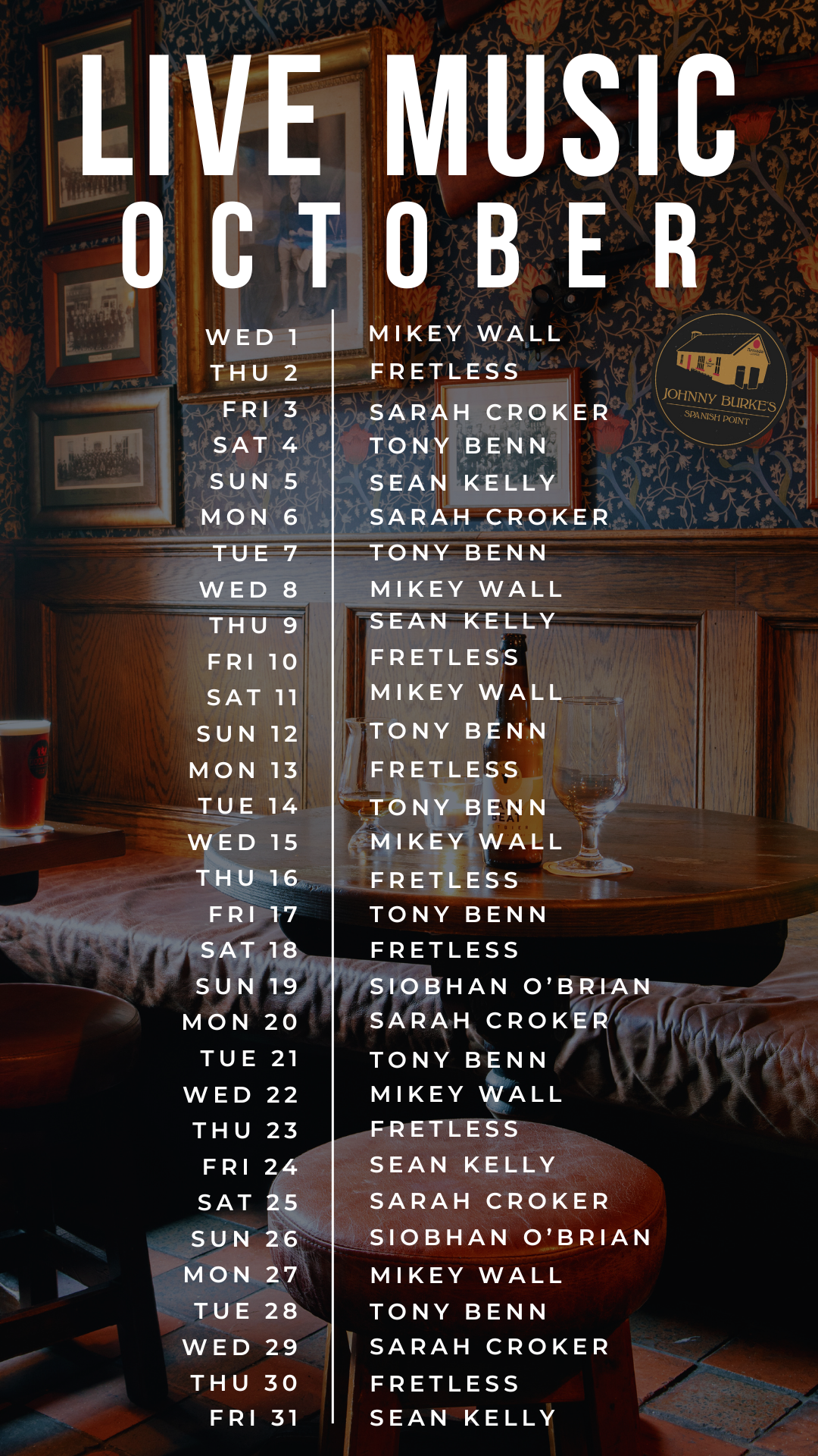 october music entertainment